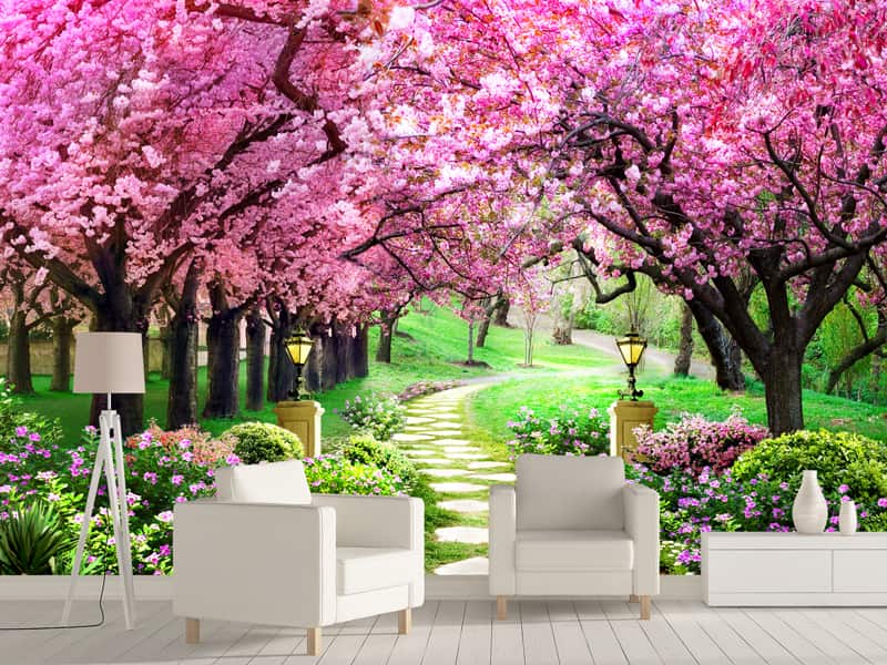 پوستر طبیعت سه بعدی