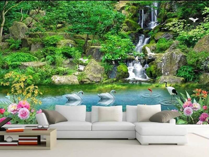 پوستر دیواری سه بعدی طبیعت