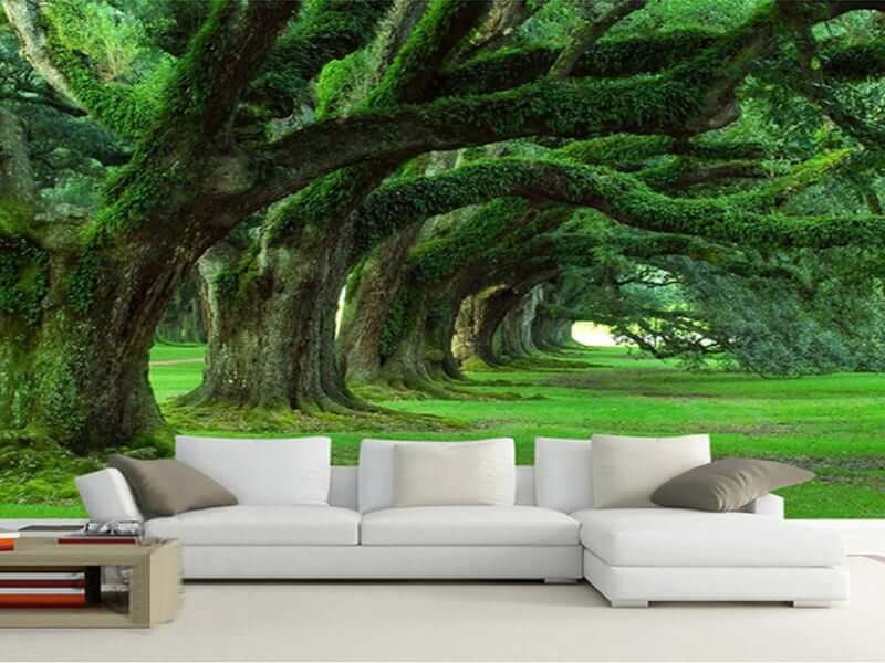 پوستر دیواری سه بعدی طبیعت